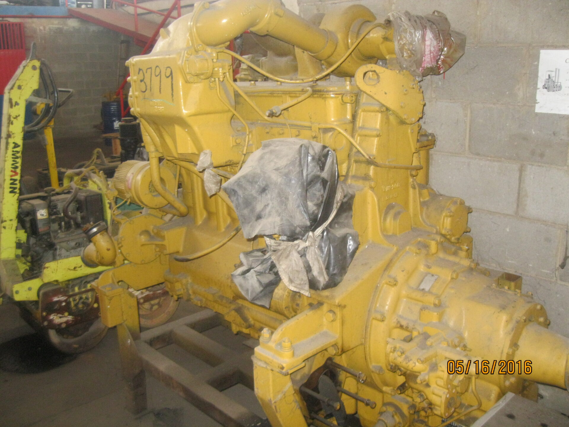 MOTOR CATERPILLAR D343 242 HP CON CONVERTIDOR - Imagen 3